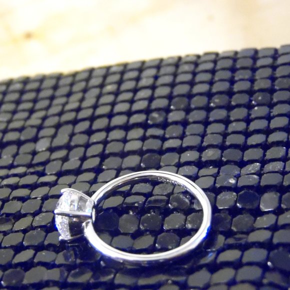 Radiance by Absolute Diamond Solitaire Ring Size 8-1/4 - Picture 4 of 5